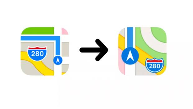 La transformación en el diseño de la aplicación Maps.