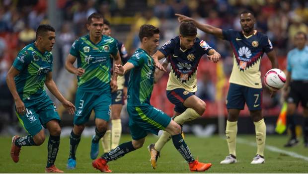 América derrotó a Potros en el partido de ida en el Azteca 