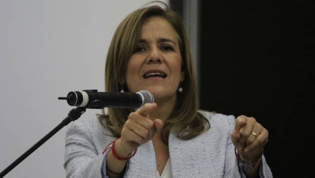 Margarita Zavala. Reproches a la dirigencia del PAN.