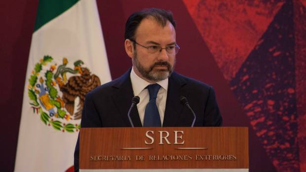 Luis Videgaray. Cabeza fría ante dichos de Trump.