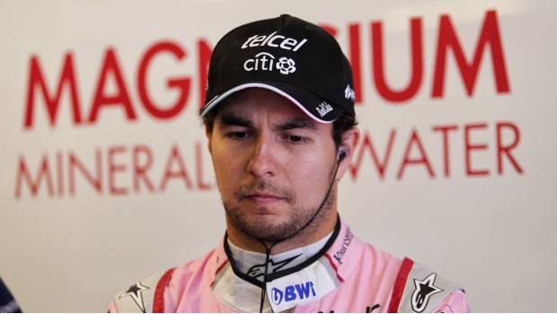 Checo Pérez se encuentra séptimo en la clasificación de pilotos 