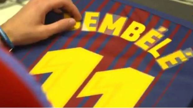 Dembele es nuevo jugador del FC Barcelona 