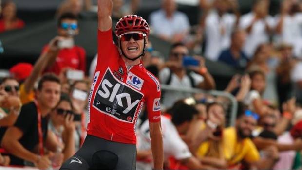 Froome se llevó la novena etapa en la Cumbre del Sol 