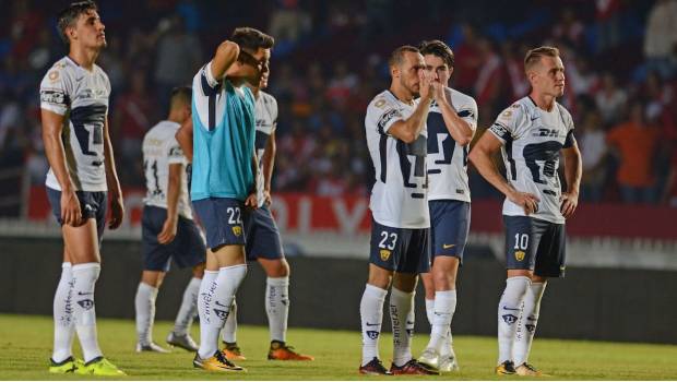 Pumas es antepenúltimo de la tabla general 