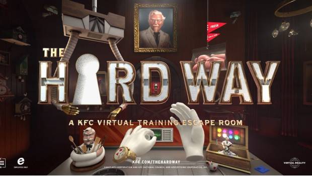 'The Hard Way', el nuevo juego virtual de Kentucky Fried Chicken.