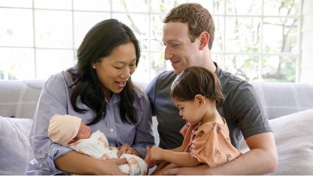 La familia Chan Zuckerberg.