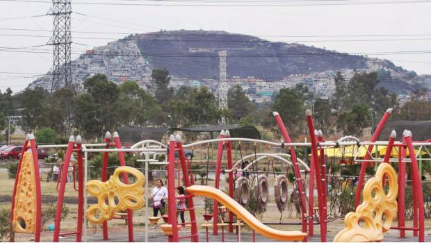 Así luce el Parque Cuitláhuac.