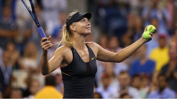 Sharapova regresó a un Grand Slam 