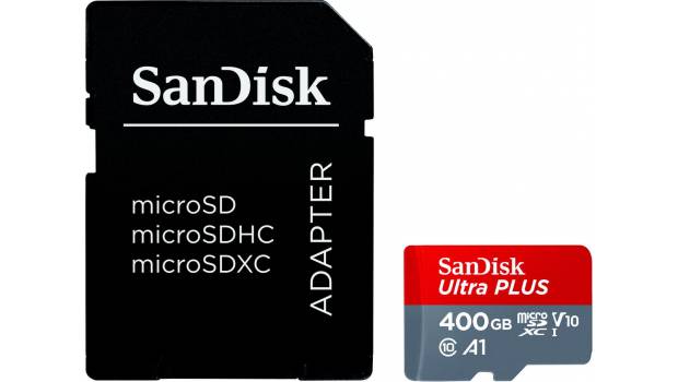 La nueva microSD de SanDisk con capacidad de 400Gb.