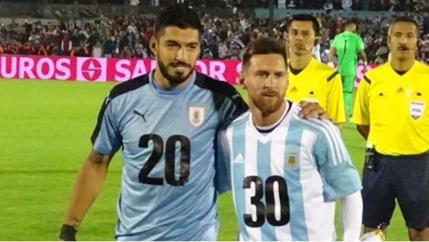 Messi y Suárez apoyan la candidatura de los países sudamericanos  