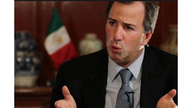 Josá Antonio Meade, en entreista con Milenio