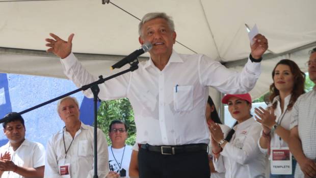 Andrés Manuel López Obrador. Llamado a la unidad en Morena.