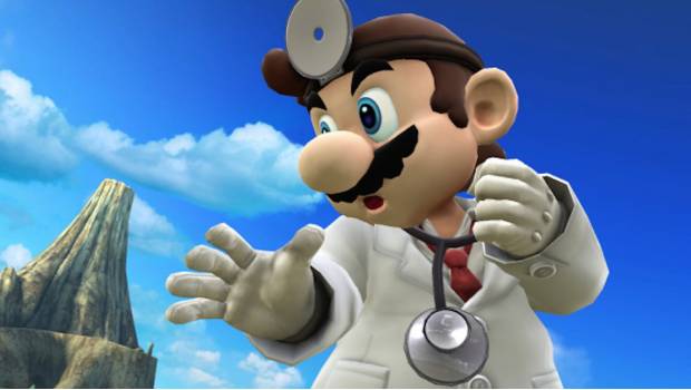 Dr. Mario en Super Smash Bros Brawl.