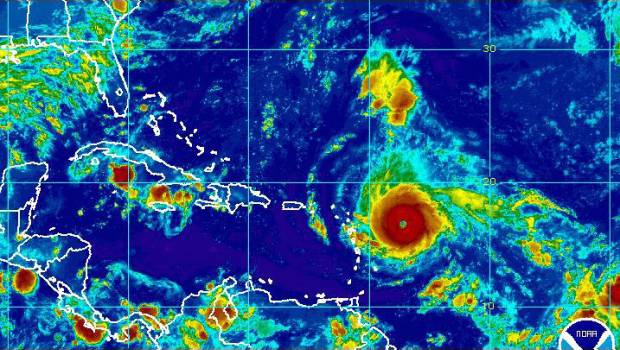 Huracán Irma. Temor y alerta.