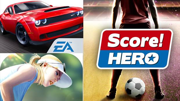 Need for Speed™ No Limits, Score! Hero y Golf Star.