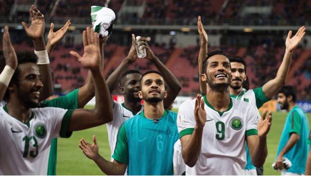 Arabia Saudita consiguió su pase a Rusia 2018