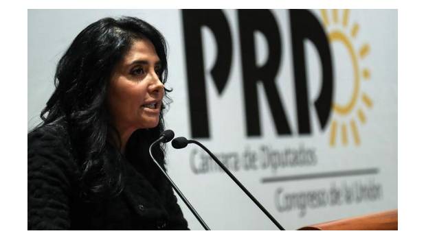 Alejandra Barrales, dirigente nacional del PRD