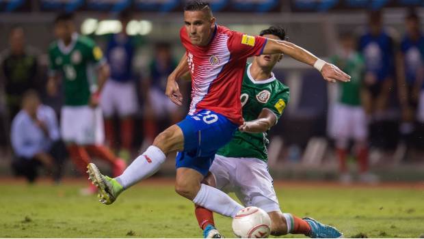 Costa Rica empató el partido ante México 