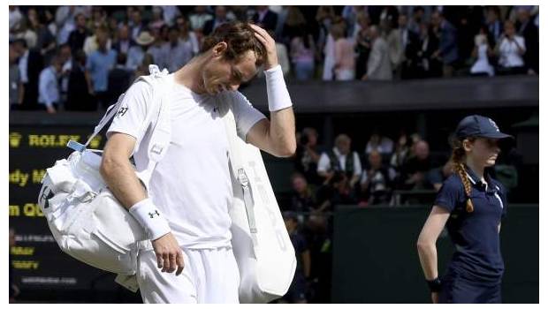 Andy Murray tras partido.