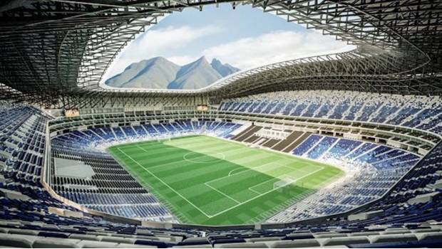 El Estadio de Rayados goza de una vista privilegiada 