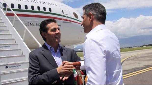 Enrique Peña Nieto llega a Oaxaca