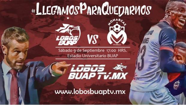 Lobos BUAP transmitirá su primer partido como local 