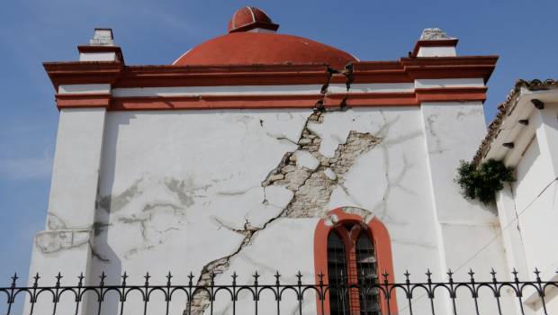 Chiapa de Corzo fue otro de los municipios con daños estructurales por el terremoto. 