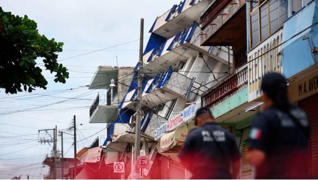 Afectaciones en Oaxaca tras sismo