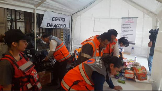Instala Gobierno Municipal, Centros de Acopio Para Damnificados del Terremoto Instala Gobierno Municipal, Centros de Acopio Para Damnificados del Terremoto