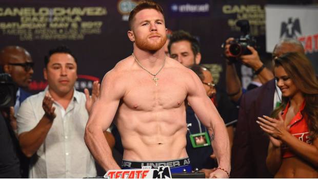 Canelo buscará llevarse el triunfo ante el kazajo el próximo sábado 