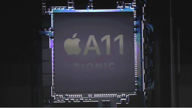 La presentación del chip A11 Bionic.