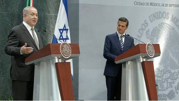 Enrique Peña Nieto se reúne con Benjamín Netanyahu