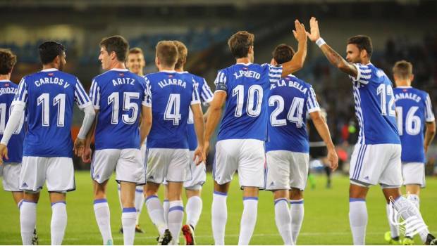 La Real ganó en su debut en la Europa League 