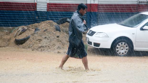 Fuertes lluvias en Guerrero por 'Max'. Reporte de daños.