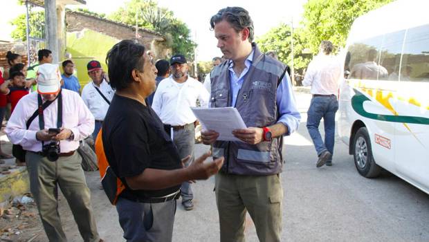 Aurelio Nuño. Listo, censo de daños por sismo.