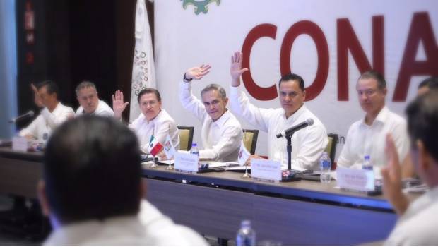 Reunión de la Comisión Ejecutiva del Campo de la Conferencia Nacional de Gobernadores del pasado 18 de agosto.