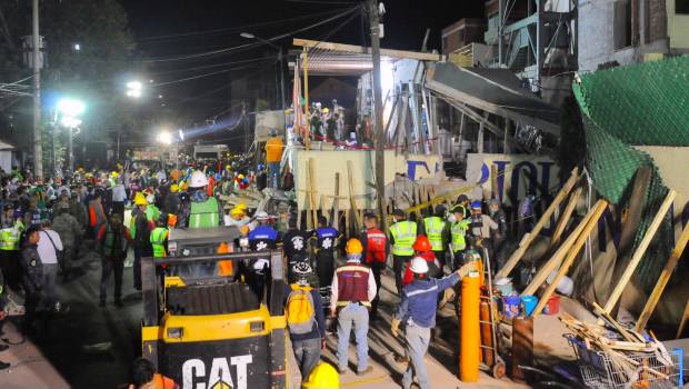 Colegio Enrique Rébsamen. Rescate de víctimas.