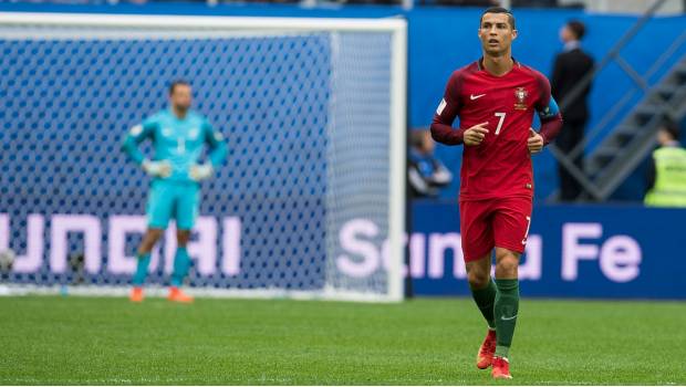 Ronaldo en Copa Confederaciones.