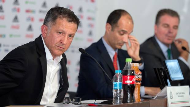 Osorio en conferencia de prensa
