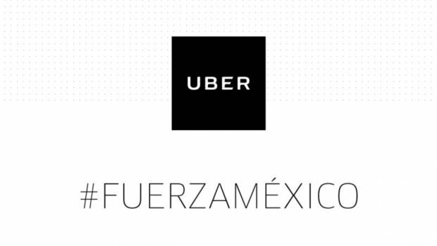 Uber #FuerzaMéxico