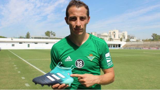 Guardado se brindó en el Bernabéu.