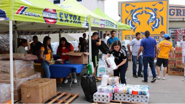 Tigres ya mandó el primer camión para andar a los damnificados 