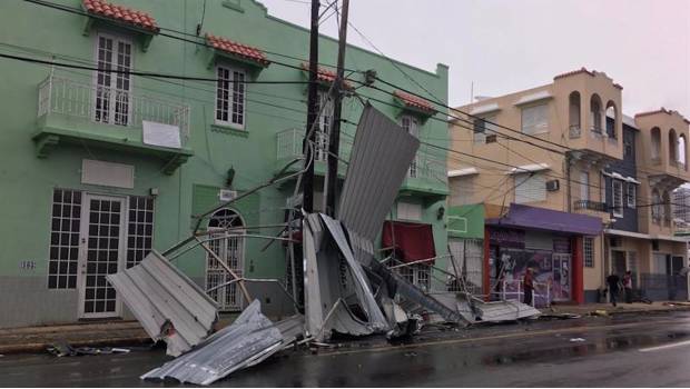 Daños provocados por huracán María