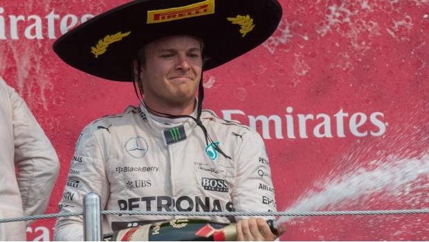 Rosberg ganó el GP de México en 2015 