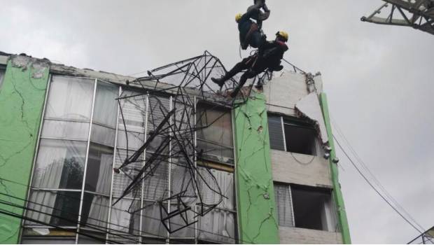 Edificio colapsado en Enrique Rébsamen 241