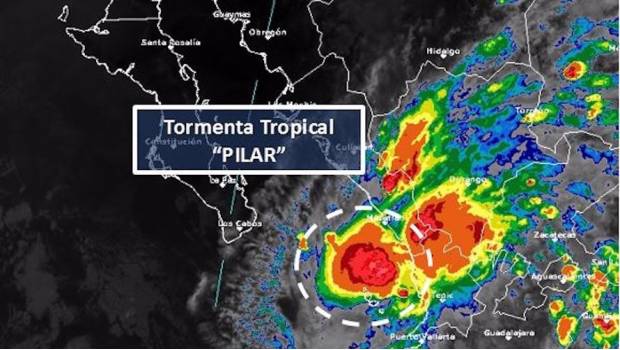 Activan alerta en Colima por tormenta tropical Pilar. Noticias en tiempo real