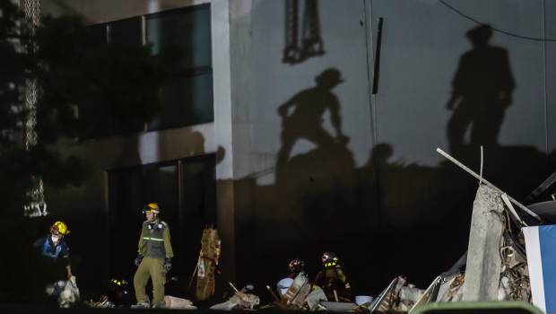 Derrumbe de edificio en Álvaro Obregón. Esperanzas de vida.