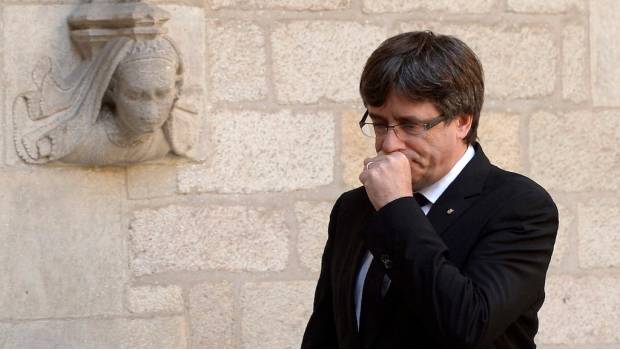 Carles Puigdemont, presidente de Cataluña