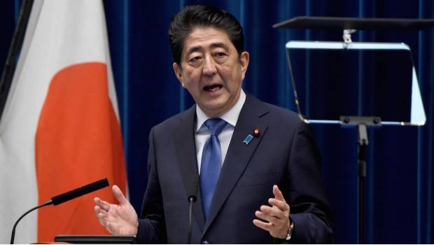 Shinzo Abe, primer ministro japonés