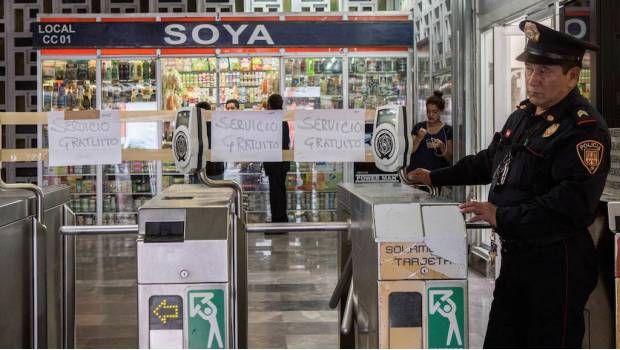 Servicio gratuito en el Metro